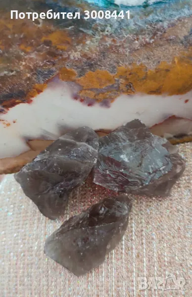 Кварцови Кристали за лечение - Опушен кварц / Раухтопаз, снимка 1