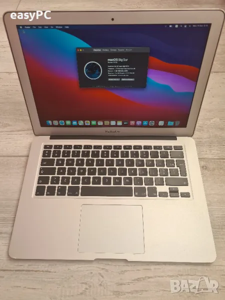 Apple Macbook Air A1369 mid 2011 Intel Core i5-2557M, 4GB DDR3, SSD 128GB, снимка 1