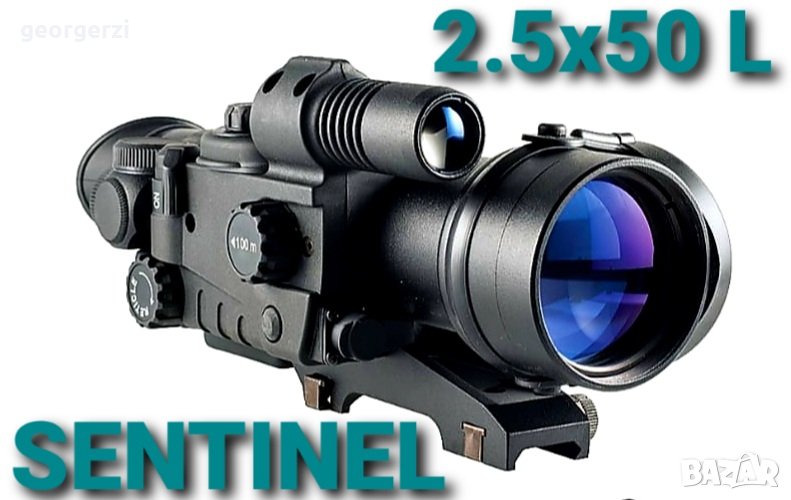 Нощен прицел YUKON NIGHT VISION Riflescope SENTINEL 2.5 x 50 L, снимка 1