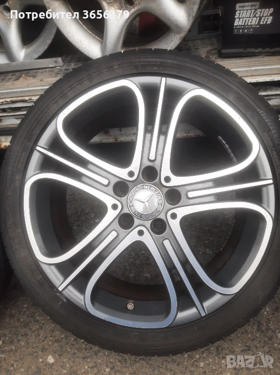 Mercedes R18 Джанти с гуми, снимка 1