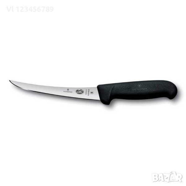 Нож за обезкостяване/месо/ Victorinox - Fibrox, 15 cm, черен 5.6613.15, снимка 1