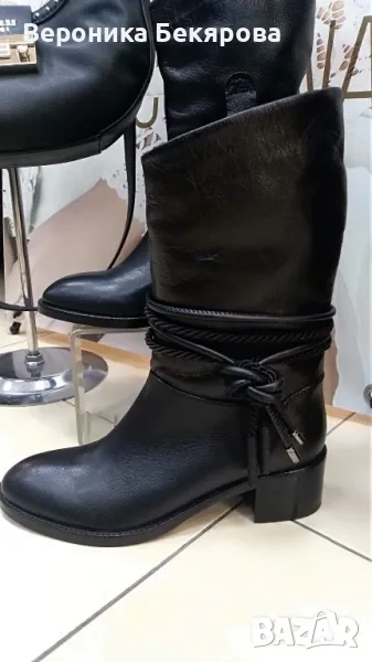 Дамски Боти Естествена кожа, снимка 1