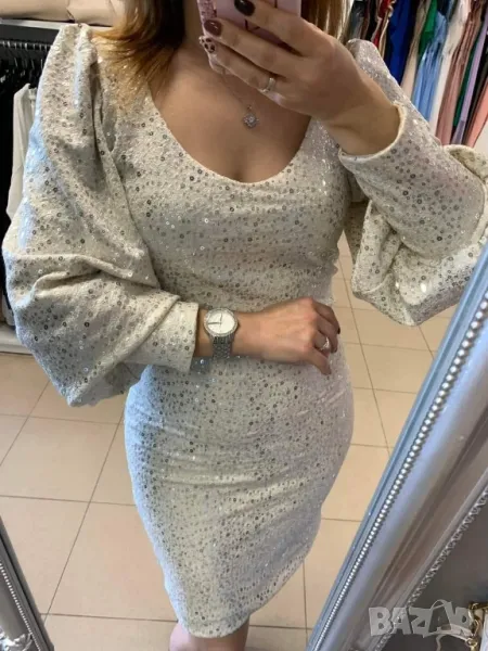 пайетена рокля , снимка 1