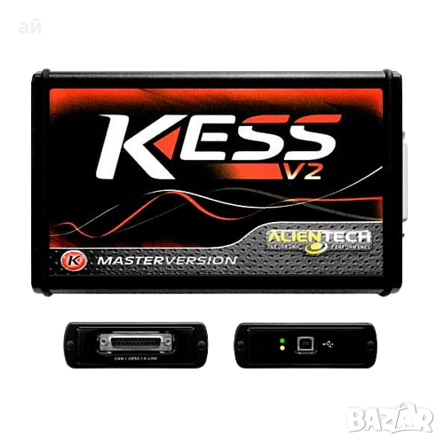 KESS V2 EU Версия 2.80/5.017 UNLIMITED Token Red Board, снимка 1