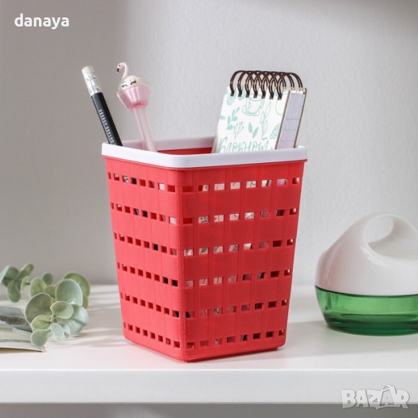 4440 Органайзер за бюро офис поставка моливник, снимка 1