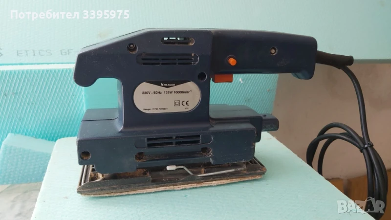 Шлайфмашина за дърво HES 170 von Haager 230 V, 135 W, снимка 1