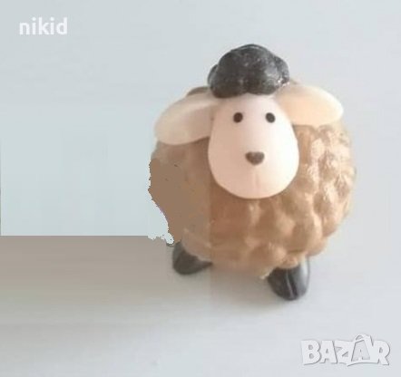 3d малка овца Агне силиконов молд форма калъп гипс шоколад, снимка 1