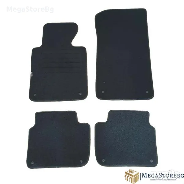 Мокетни стелки за BMW 3 серия E46 98-05 4 части, снимка 1