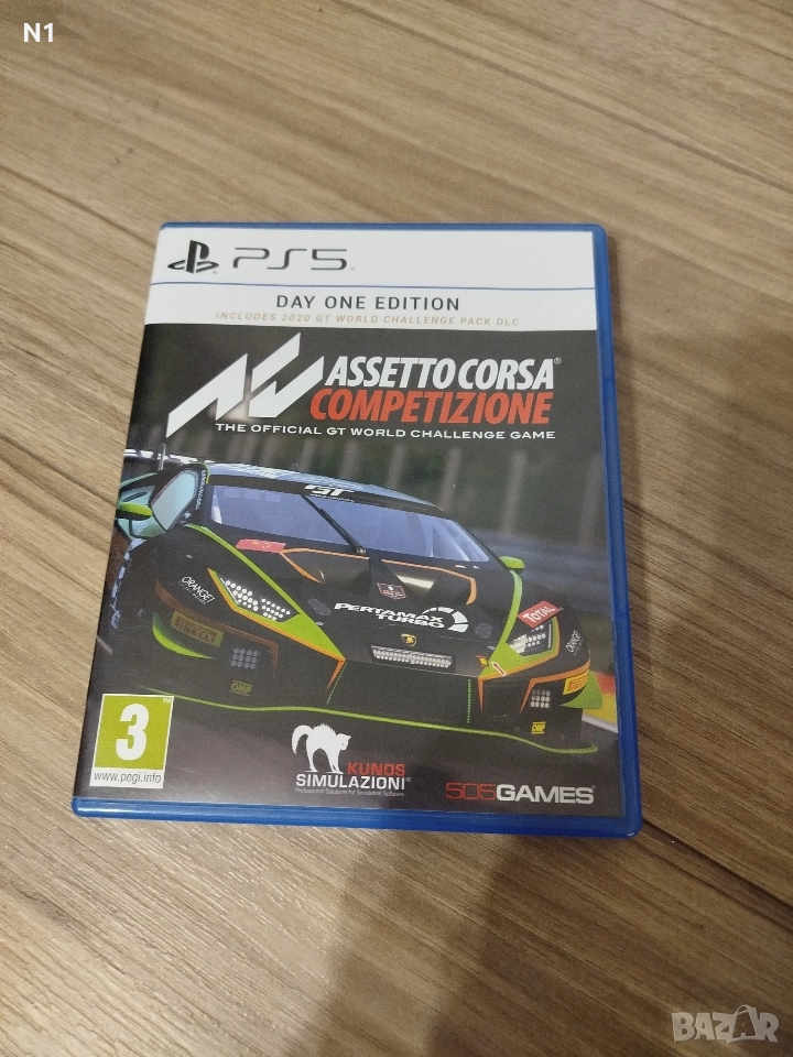 Assetto corsa competizione за ps5, playstation 5 , снимка 1