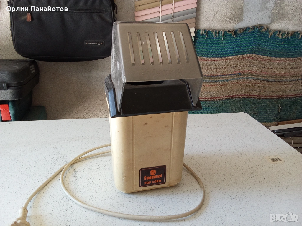 Машинка за пуканки - използвана, бързо приготвяне, снимка 1