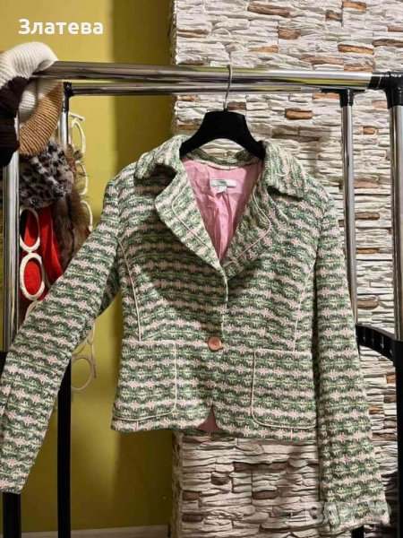 Mango много красиво сако от букле 36, S, снимка 1