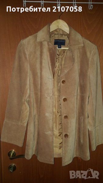 Яке от естествен велур, снимка 1