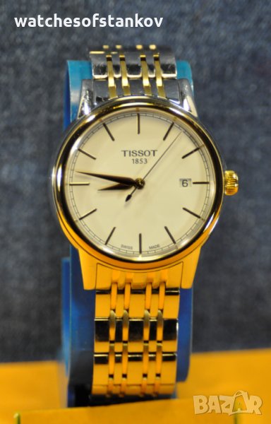 "Tissot" T0854102201100 Carson Men's Quartz Watch Two Tone, снимка 1