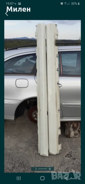 Mercedes GLK (X204) 2 Броя Декоративни Прагове 2008-2016 Година Мерцедес ГЛК , снимка 1