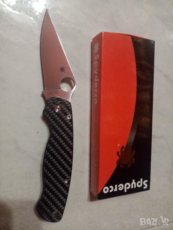 Spyderco Paramilitary 2 Compression Lock Knife G-10 , снимка 1