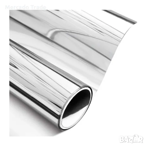 Огледално фолио с UV защита, За автомобили и сгради, 152см широчина, снимка 1