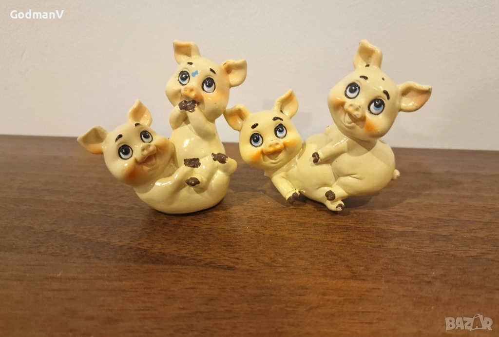 Декоративни фигурки на прасенца, снимка 1