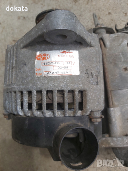 Части за Фият Браво 1,8 16V 96г. Бензин.Стартер,генератор.., снимка 1