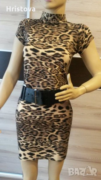 Леопардова рокля, снимка 1