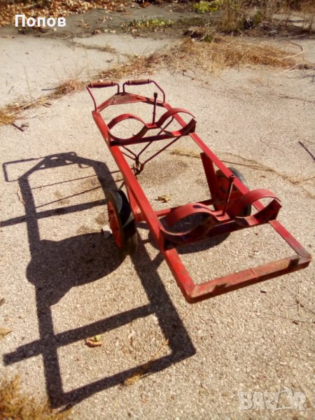 Количка за газови бутилки, снимка 1