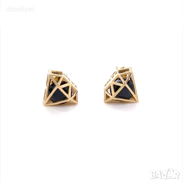 Златни обеци 3,20гр. 14кр. проба:585 модел:26550-6, снимка 1