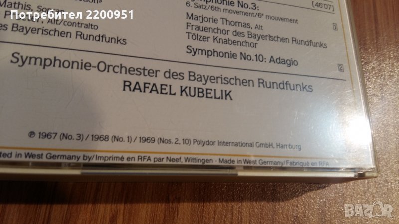 GUSTAV MAHLER, снимка 1