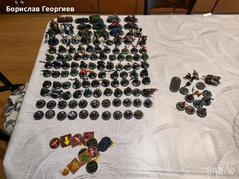 Лот фигурки за настолна игра Mechwarrior, снимка 1