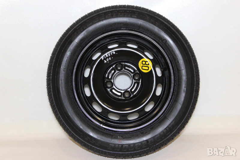 Резервна гума Ford Fiesta MK6 MK7 (2002-2013г.) 14 цола / 4x108 63.4 Форд Фиеста джанта, снимка 1