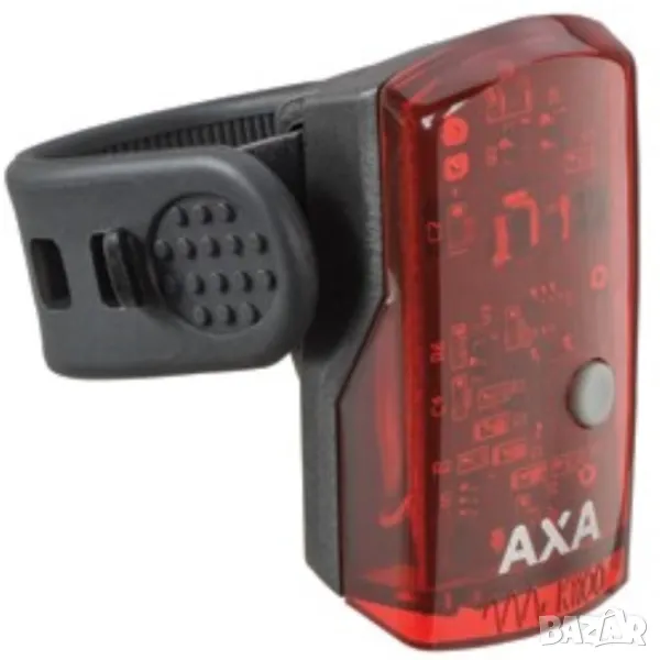 Ярък Дълготраен USB Стоп За Велосипед Axa Greenline 1 Led За Подобрена Видимост До 300 м, снимка 1