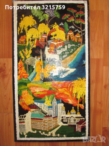 Картина на д-р.на науките Кристо Тодоров,подписана,Палех, снимка 1