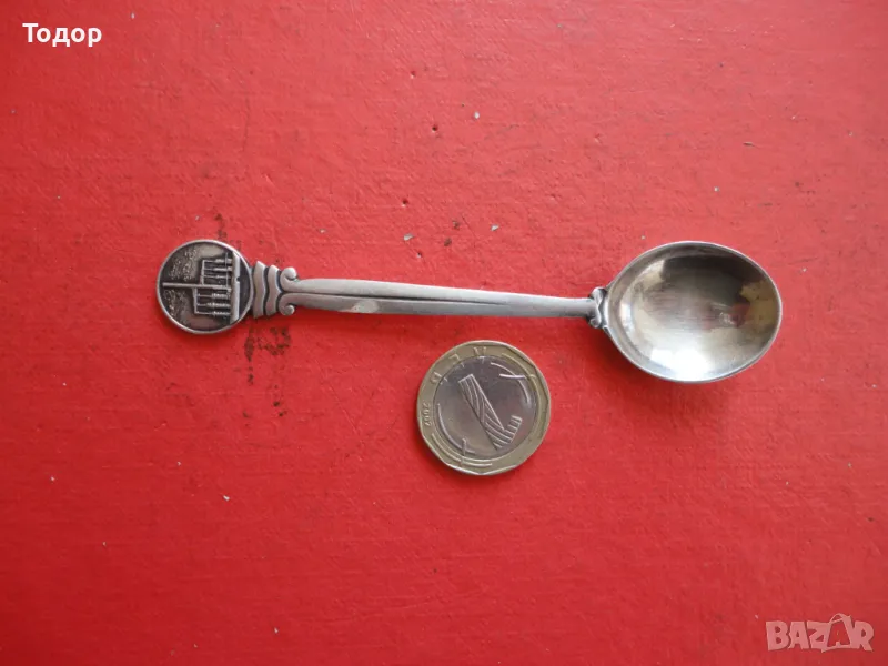 Невероятна старинна лъжичка Esso, снимка 1