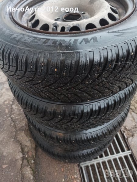 Зимни гуми с метални джанти 15 opel , снимка 1