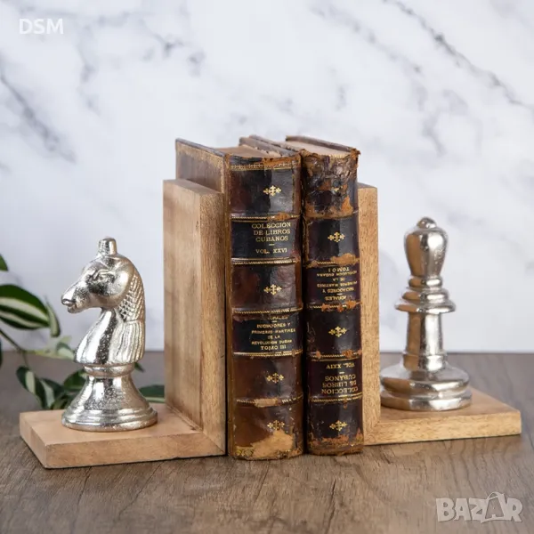 Държачи за Книги Шах или Мотоциклет - Стопер за Книга, снимка 1