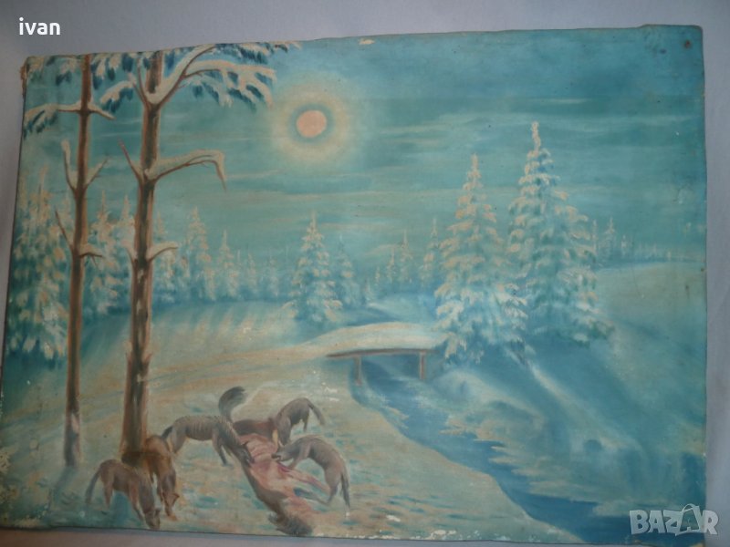 стара картина, снимка 1