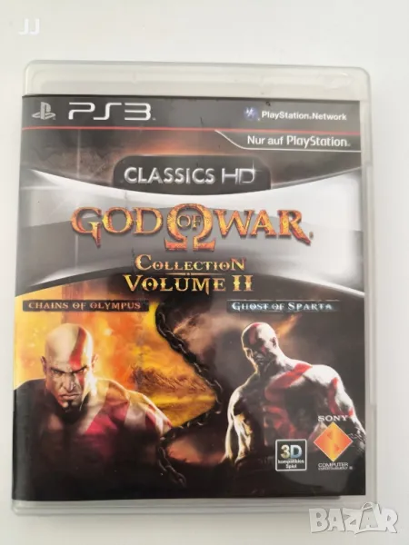 God of War Classics HD Collection Volume II Chains of Olympus and Ghost of игра за PS3 Playstation 3, снимка 1