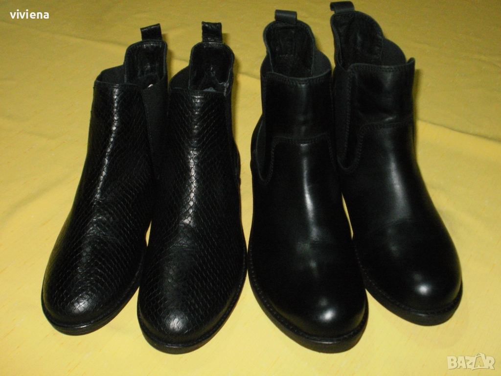 нови дамски боти естествена кожа 37/38, снимка 1