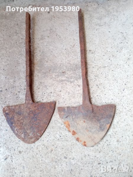 Стари железни земеделски предмети, снимка 1