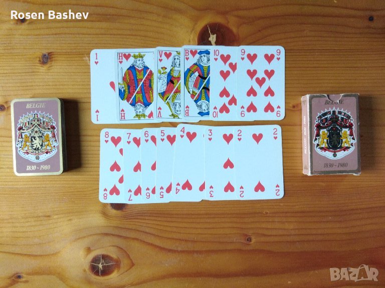 Стари карти за игра. , снимка 1