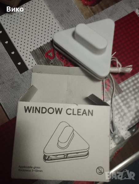 Уред за почистване на прозорци, нов, снимка 1