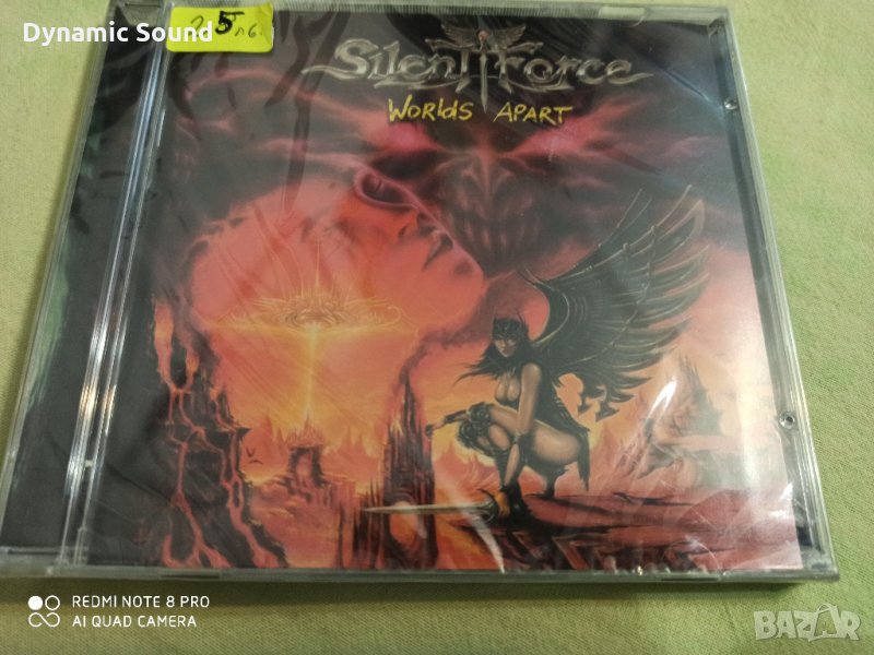 СД -  Silent Force ‎– Worlds Apart , снимка 1