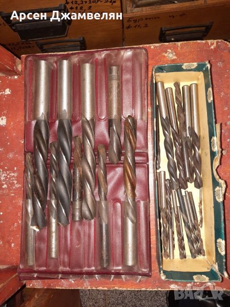 Бургии Български комплект леви, снимка 1