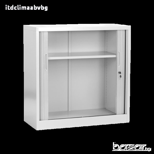 Метален шкаф с ролетни врати-90/90/40см в Гардероби в гр. Пловдив ...