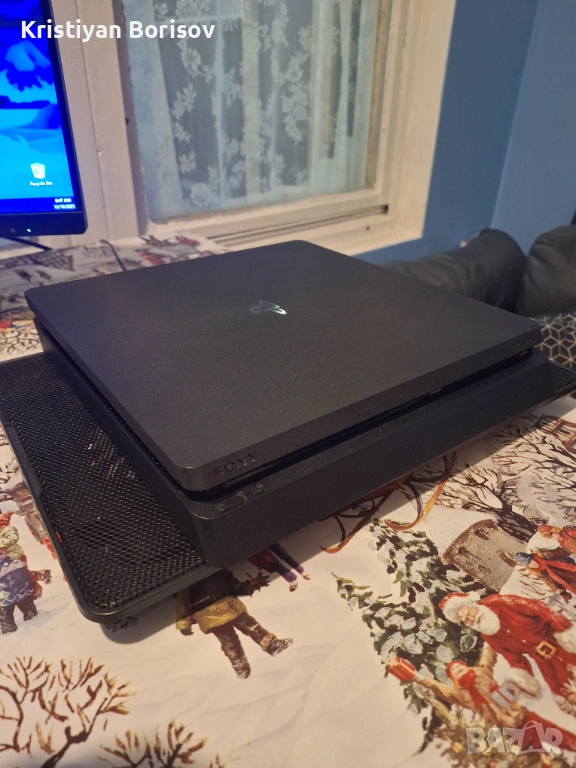 Ps4:slim + контролер + кабели + 7 игри бонус, снимка 1