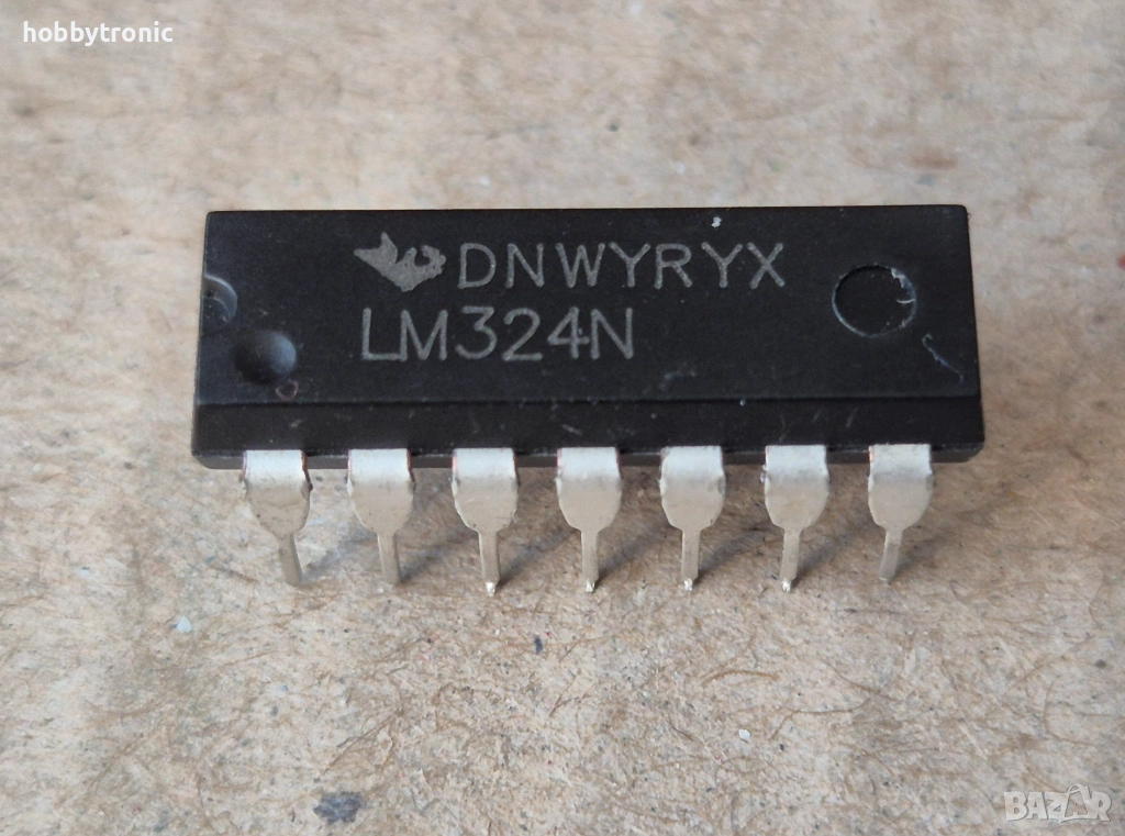 LM324N 4 ОУ DIP14, снимка 1