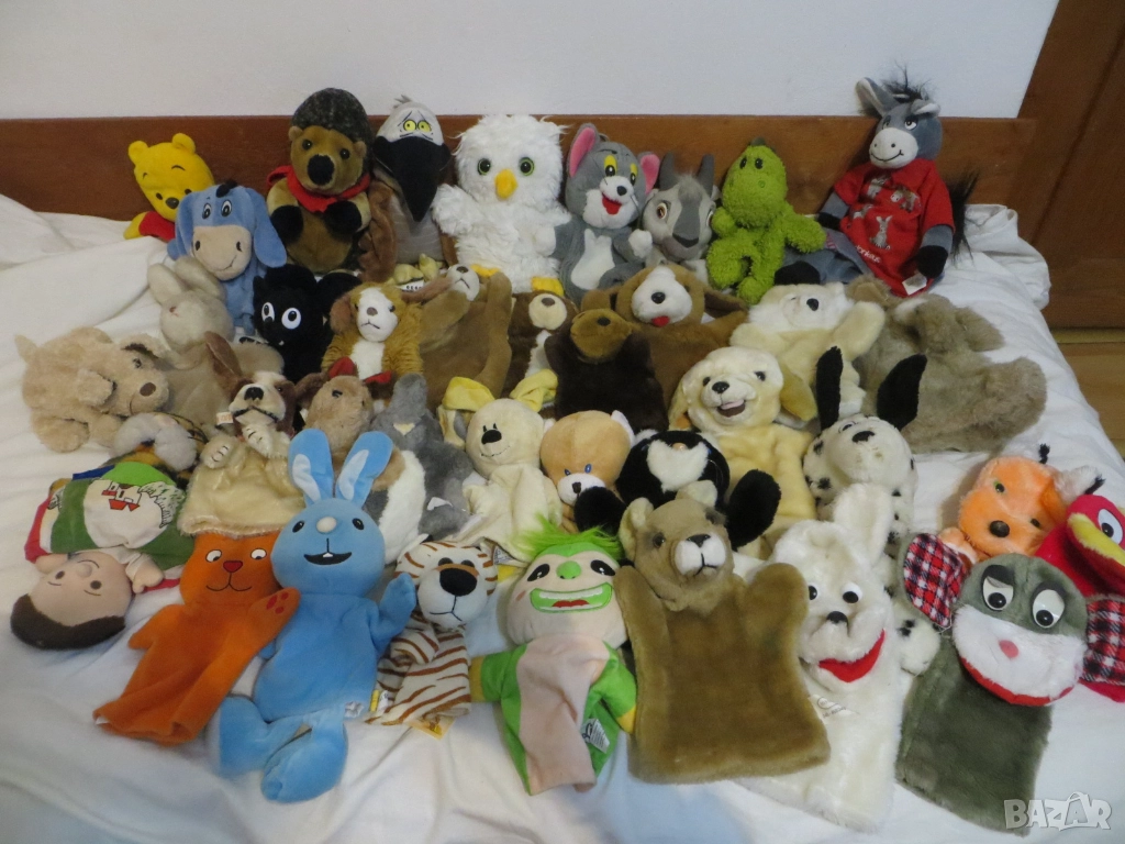 Плюшени кукли за театър, снимка 1