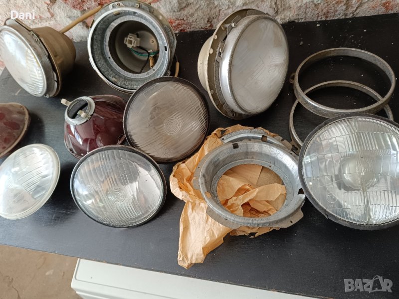 Фар,стоп,делко,дръжки,лагери,жила за Полски Фиат 125 /126п ,Fiat 125/126p, снимка 1