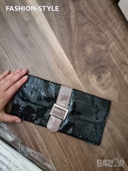  Дамска Чанта Клъч в Черно, снимка 1