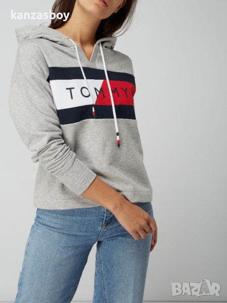 Tommy Hilfiger Hoodie mit Logo-Applikation - страхотно дамско горнище , снимка 1