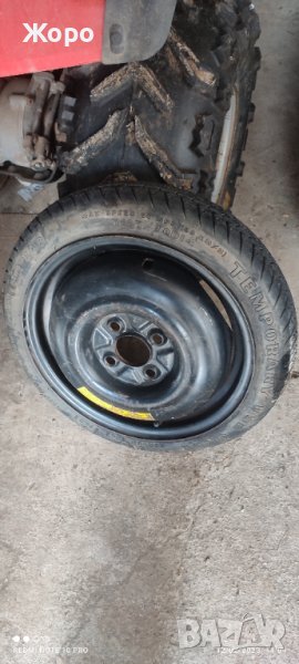 Патерица, резервна гума 14' 4х100, снимка 1