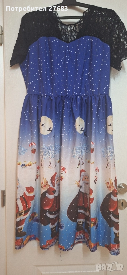 Коледна / Новогодишна рокля, снимка 1